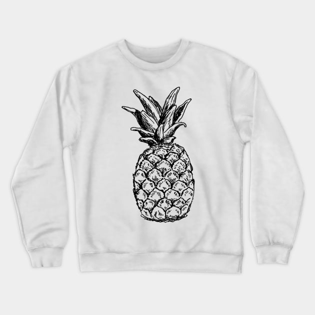 Pineapple print Crewneck Sweatshirt by rachelsfinelines